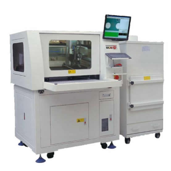 TY-331立式双工位曲线分板机